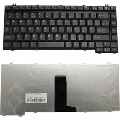 ERK-T16 - Toshiba Satellite 1400, 1900,   2410, 5100, A10, A20,  A30, A50, A100, A135,  M35, M40, M70, Tecra A1, A2, A3, A4, A5, A7 M2, M3 Serisi İngilizce Notebook Klavyesi